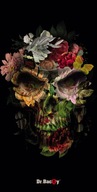 Rýchloschnúci uterák Dr. Bacty Spring Skull 70x140cm
