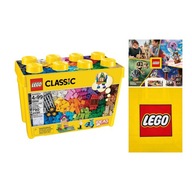 LEGO Classic - Kreatívne kocky LEGO, veľká krabica (10698) +Taška +Katalóg