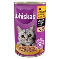 WHISKAS Z KURCZAKIEM 400G ,,