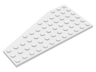 LEGO 30356 PŁYTKA 12x6 SKRZYDŁO Prawe Białe NOWA (8g)