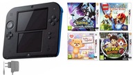 NINTENDO 2DS + POKEMON + GRY