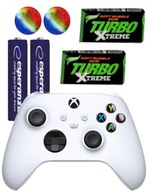 Pad XBOX ONE SERIES PC BIAŁY ROBOT WHITE KONTROLER 1914 SOLIDNA JAKOŚĆ