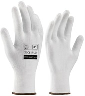 Pracovné rukavice bezšvové biele Ardon Proof 10-XL