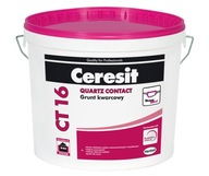 Preparat gruntujący Ceresit CT16 - 15 kg - grunt kwarcowy - farba biała