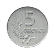 [M13223] Polska 5 groszy 1962 stan 1-