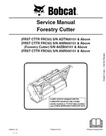 Príručka servisnej opravy BobCat FRST CTTR FRC50-60