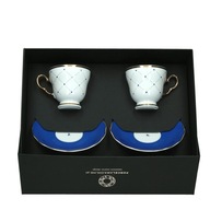 Kávéscsésze szett Alaska Circus Blue Ćmielów
