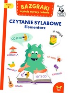 Bazgraki czytają wyrazy i zdania. Czytanie sylabowe. Elementarz