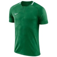 Tričko Nike Y NK Dry Chalang II JSY SS 894053 341 zelená XL (158-170cm)