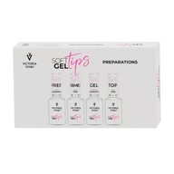 Victoria Vynn SOFT GEL TIPS Preparations Zestaw