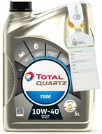 Motorový olej TotalEnergies QUARTZ 7000 5 l 10W-40