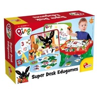 PROMO BING Biurko edukacyjne, gry puzzle tablica 75874 LISCIANI