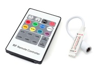 Rádiový ovládač (RF) RF-RGB-20 pre RGB LED pásiky