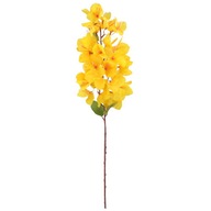 Kwiat sztuczny gałązka OSTRÓŻKA 78 cm ŻÓŁTY