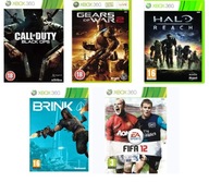 5 HRY XBOX360 FIFA BRINK CALL OF DUTY GEARS OF WAR HALO REACH