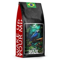 Kawa Ziarnista BRAZYLIA CREMA -ŚWIEŻO PALONA 1KG- Palarnia Blue Orca Coffee