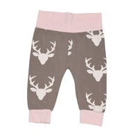 SPRĘŻYSTE LEGGINSY SPODENKI 3-6M 68