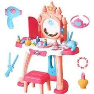 Toaletný stolík pre dievčatko Zrkadlo malej princeznej