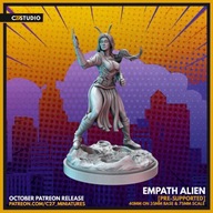 Empath Alien matched to Marvel Crisis Protocol