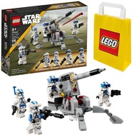 KLOCKI LEGO | STAR WARS 75345 ŻOŁNIERZE KLONY Z 501 FIGURKI + TORBA LEGO