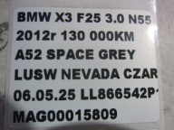 BMW X3 F25 window door left front left front 51337205849 7205849