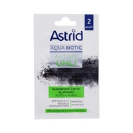Astrid Aqua Biotic Active Charcoal Cleansing Mask 2x8 ml Maseczka do twarzy