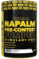 FA Napalm Pre-contest Pump. StimulantFre 350g LIČI PREDTRINING