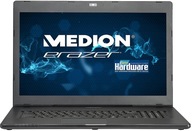 Notebook Medion Erazer X7611 17,3 " Intel Core i7 12 GB / 256 GB čierny