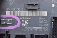 control unit module door right front 7PP959792D PORSCHE PANAMERA 970 09-13