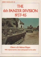 26362 The 6th Panzer Division 1937-45 Ospray Vanguard, Band 28
