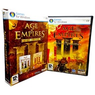 Age of Empires III 3 Gold Złota Kolekcja PC BOX + add on Asian Dynasties