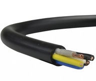 Przewód kabel warsztatowy OWY 5x1,5mm2 H05VV-F linka czarny ELEKTROKABEL