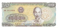 Bankovka 1 000 Dong 1988 - UNC