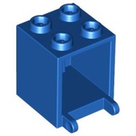 LEGO 4345 6132528 skrzynia pojemnik box niebieski