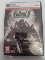 Fallout 3 III Dodatki Broken Steel PC PL NOWA