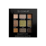 SIGMA Beauty Earthy Eyeshadow Palette Paleta tieňov