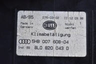 control panel air conditioning devices KLIMY 8L0820043D AUDI A3 8L 96-00