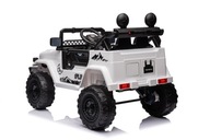 Toyota FJ Cruiser dla dzieci Biały + Pilot + Napęd 4x4 + Audio LED + EVA +