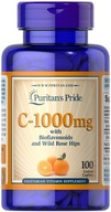 Vitamín C 1000mg bioflavonoidy divoká ruža 100tabs