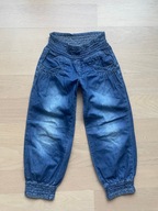 Spodnie cienki jeans Kappahl alladynki rozm.116