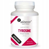 Aliness N-Acetyl-Tyrosine 500 mg 100 kaps. vege bez konzervačných látok na spanie