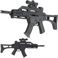 PUŠKA PIŠTOĽ NA GULIČKY G36 ASG IMITÁCIA ZBRANE NA GULIČKY 6MM REPLIKA