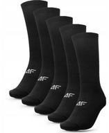 4F Ponožky VYSOKÁ ZA Kocku 5-pak USOCM285 > 35-38