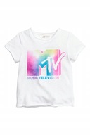 H&M __ST1 KOSZULKA T-SHIRT NADRUK M TV 2-4 LAT