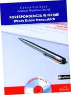 Korespondencja w firmie Wzory listów francuskich + CD