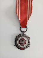 MEDAL - ODZNACZENIE - SIŁY ZBROJNE W SŁUŻBIE NARODU X-LECIE WERSJA SREBRNA