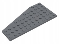 LEGO 30356 Ciemnoszare (DBG) 6x12 skrzydło prawe 1szt NOWY