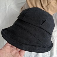 Japanese Linen Cap Female Thin Style Literary Sun Visor Breathable Cotton