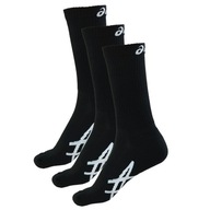 3x SKARPETY SKARPETKI ZA KOSTKĘ ASICS SPORT CREW SOCK CZARNE r. 35-38