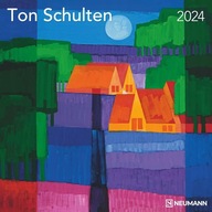 Ton Schulten 2024 Kalendarz ścienny DE 30x30 - 30x60 otwarty